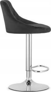 Leobert Hoker KAST - aksamit czarny / baza chrom 4