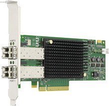 Kontroler Broadcom Broadcom LPe32000 Serie Emulex G6 Netzwerkkarte Fiber Channel Adapter Dual-Port SFP+ 28 Gbit LP LPE32002-M2 1