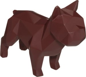 Atmosphera Figurka Origami Dog bordowa 1