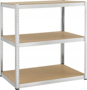Funfit Regał metalowy magazynowy 180x90x40 cm 4