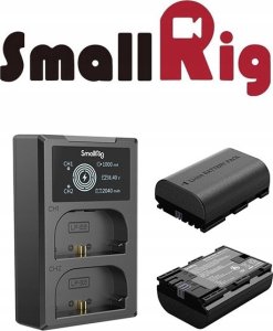 Ładowarka do aparatu SmallRig 3821 LP-E6NH Battery & Charger Kit 9