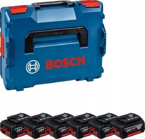 Bosch Bosch 6 X GBA 18V 4.0AH PROFESSIONAL, battery (blue/black) 1