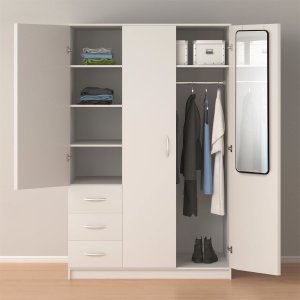 Intesi Lustro do powieszenia na drzwi czarne 2