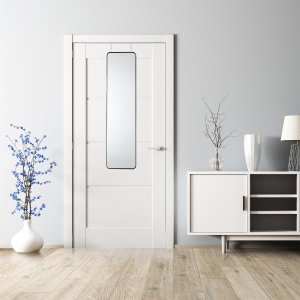 Intesi Lustro do powieszenia na drzwi czarne 7