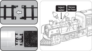 Fééric Lights and Christmas Kolejka bożonarodzeniowa z prawdziwą parą 3