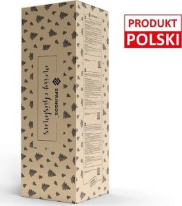 Springos Choinka na pniu 160 cm sztuczna świerk śnieżony UNIWERSALNY 16