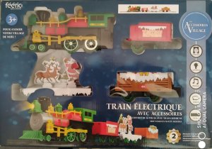 Fééric Lights and Christmas Świąteczna kolejka elektryczna 4