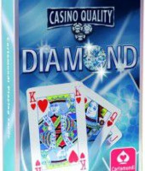 Cartamundi Diamond Karty do gry 55 listków niebieskie 1