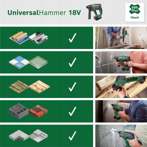 Młotowiertarka Bosch UniversalHammer 18V 3