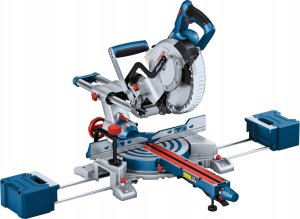 Ukośnica Bosch Bosch cordless chop and miter saw BITURBO GCM 18V-216 D Professional solo, chop and miter saw (blue, without battery and charger) 1