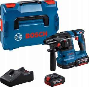 Młotowiertarka Bosch Bosch cordless hammer drill GBH 18V-22 Professional, 18Volt (blue/black, 2x Li-ion battery 4.0Ah, in L-BOXX) 1