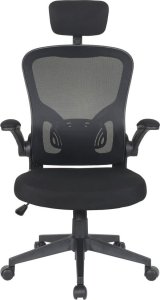 Krzesło biurowe Signal Fotel obrotowy z zagłówkiem Q-060 czarny biurowy Signal 2