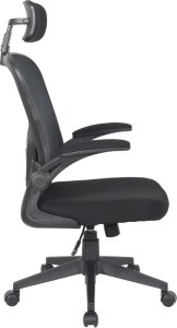 Krzesło biurowe Signal Fotel obrotowy z zagłówkiem Q-060 czarny biurowy Signal 3