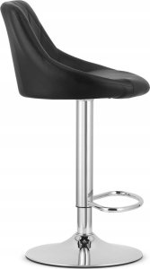 Leobert Hoker KAST - ekoskóra czarny / baza chrom x 2 7