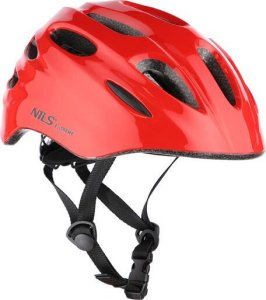 Nils Extreme Kask na rower rolki hulajnogę czerwony Nils Extreme mtw01 LED rozmiar XXS (42-48 cm) 1