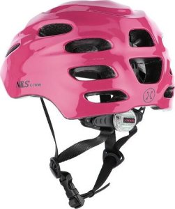 Nils Extreme Kask na rower rolki hulajnogę zielony Nils Extreme mtw01 LED rozmiar XXS (42-48 cm) 3