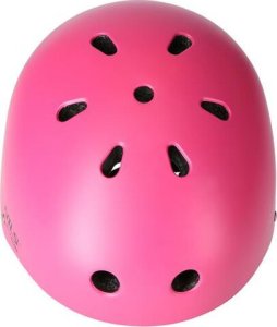 Nils Extreme Zestaw kask z ochraniaczami na rower rolki hulajnogę Nils Extreme mr290 h230 różowy rozmiar M 6