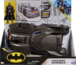 Spin Master Spin Master DC Comics Batman - Offroad Batmobile with hook catapult, toy vehicle (black) 1