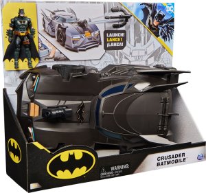 Spin Master Spin Master DC Comics Batman - Offroad Batmobile with hook catapult, toy vehicle (black) 9