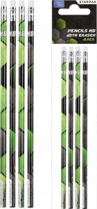 Starpak OLOWEK Z GUM HB FOOTBALL STK PBH OP4 36/432 3