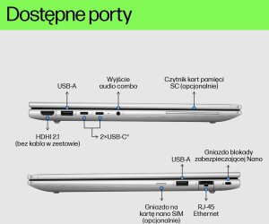 Laptop HP HP INC Notebook 440G11 U5-125U/14''/16/512/W11P/3YROS 13