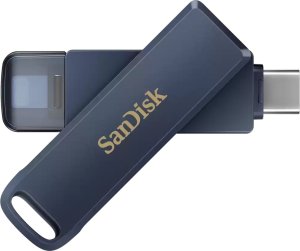 Pendrive SanDisk iXpand Phone Drive 256GB USB-C Metal Sky 1