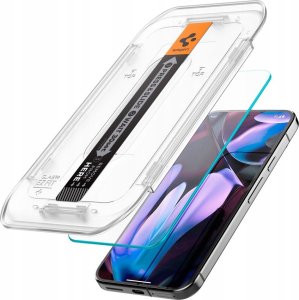 Spigen SZKŁO HARTOWANE SPIGEN GLAS.TR ”EZ FIT” 2-PACK GOOGLE PIXEL 9 PRO XL CLEAR 3