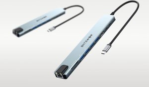 Stacja/replikator Blitzwolf Stacja dokująca Blitzwolf BW-TH5 10w1 USB-C (srebrny) 6