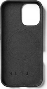 Troubadour Goods Limited Mujjo Full Leather Case - etui skórzane do iPhone 16 kompatybilne z MagSafe (black) 4