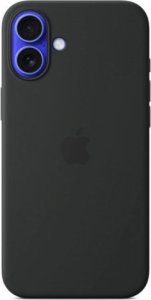 Apple iPhone 16 Plus Silicone Case with MagSafe - Black 1