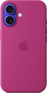 Apple iPhone 16 Silicone Case with MagSafe - Fuchsia 1