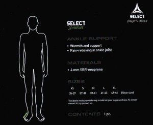 Select SELECT ŚCIĄGACZ OCHRANIACZ STAWU SKOKOWEGO 6100 3