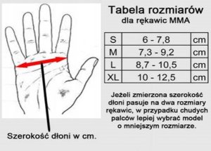 Allright SKÓRZANE RĘKAWICE MMA ALLRIGHT 3048 SW02507 2