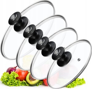 Kadax KADAX Pokrywka Szklana Zestaw Pokryw 20/24/26/28cm 11