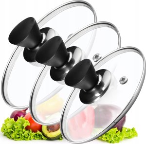 Kadax KADAX Pokrywka Szklana Pokrywa Zestaw 16/18/20cm 10