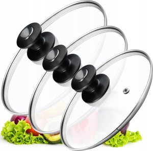 Kadax KADAX Pokrywka Szklana Pokrywa Zestaw 20/24/28cm 11