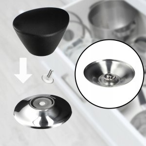 Kadax KADAX Pokrywka Szklana Pokrywa Zestaw 20/24/28cm 5