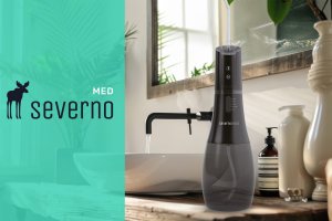 Irygator Severno Irygator dentystyczny do zębów i jamy ustnej bezprzewodowy ULTRACLEAN 4 + 6 końcówek 13