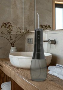 Irygator Severno Irygator dentystyczny do zębów i jamy ustnej bezprzewodowy ULTRACLEAN 4 + 6 końcówek 8