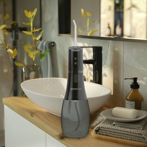 Irygator Severno Irygator dentystyczny do zębów i jamy ustnej bezprzewodowy ULTRACLEAN 4 + 6 końcówek 9