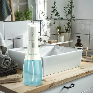 Irygator Severno Irygator dentystyczny do zębów i jamy ustnej bezprzewodowy ULTRACLEAN 4 + 6 końcówek 4