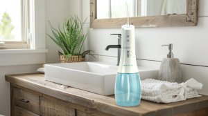 Irygator Severno Irygator dentystyczny do zębów i jamy ustnej bezprzewodowy ULTRACLEAN 4 + 6 końcówek 6