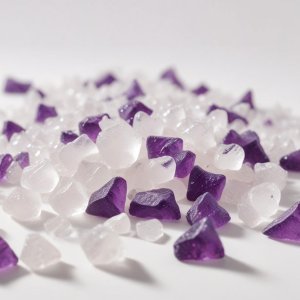 Żwirek dla kota Mersjo Żwirek silikonowy dla kota lawendowy Lawenda 8x3,8L 5