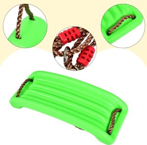 Huśtawka Severno Huśtawka ogrodowa dla dzieci plastikowa ZOYA zielona 4