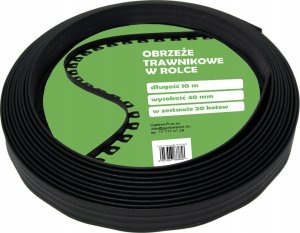 GardenPlus Obrzeże trawnikowe 40mm ogrodowe chodnikowe w rolce GardenPlus 1