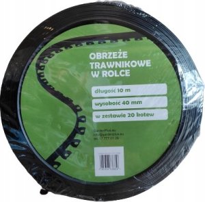 GardenPlus Obrzeże trawnikowe 40mm ogrodowe chodnikowe w rolce 3