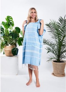 Yeye Poncho hammam damskie 100% naturalna bawełna Yeye 3