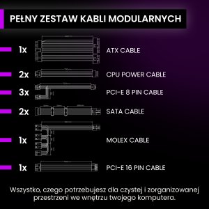 Zasilacz PREYON EAGLE POWER GOLD 1000W 6