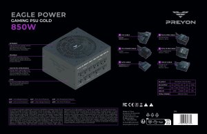 Zasilacz PREYON EAGLE POWER GOLD 850W 14
