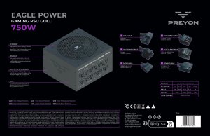 Zasilacz PREYON EAGLE POWER GOLD 750W 19
